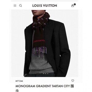 Louis Vuitton Monogram Scarf (M71346)